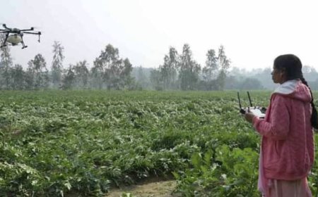 केन्द्र का महिला स्वयं सहायता समूहों को 15,000 ड्रोन का बड़ा तोहफा  -