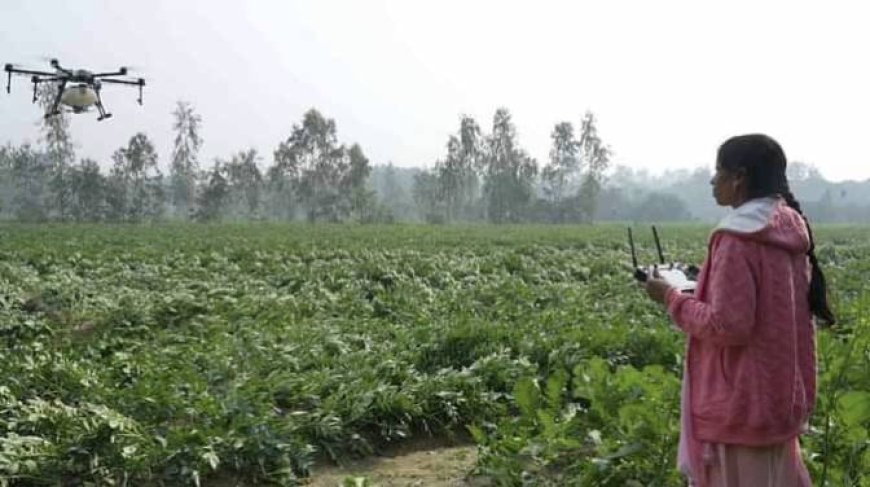 केन्द्र का महिला स्वयं सहायता समूहों को 15,000 ड्रोन का बड़ा तोहफा  -