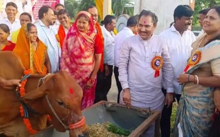 महज 10 प्रतिशत राशि में महिला किसानों को मिली साहीवाल नस्ल की गाय