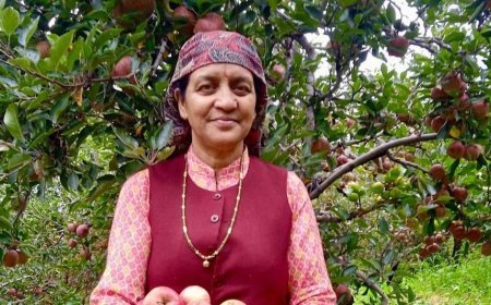 सेब की खेती ने बदला सुषमा का जीवन, अब दूसरों को दे रहीं रोजगार