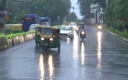 उत्तर भारत के लिए अलर्ट जारी, गरज - चमक के साथ मध्यम बारिश की संभावना