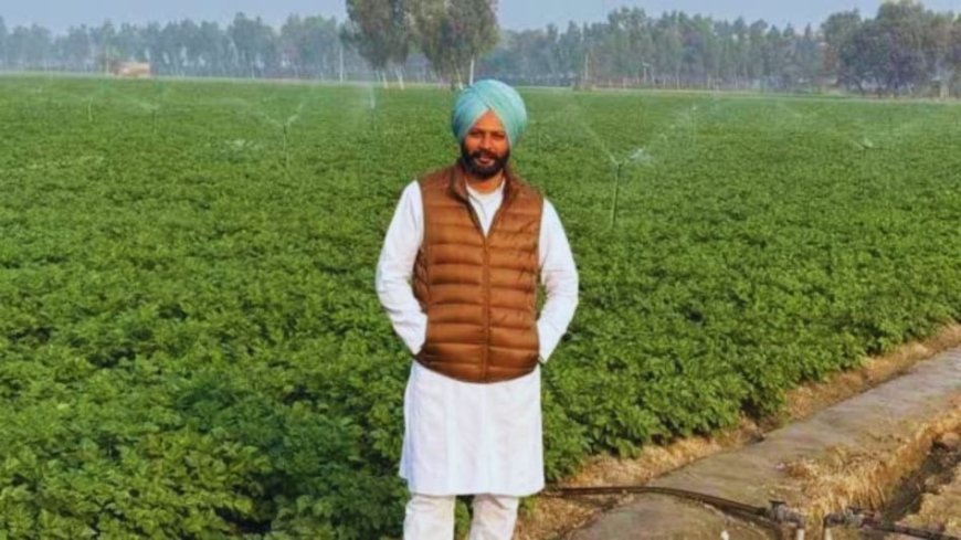नियति ने बदली किसान की किस्मत, आलू की खेती से कमा रहे विदेशों जैसी कमाई