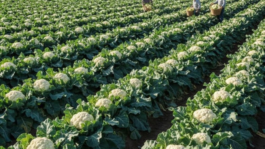 किसानो को फूलगोभी की इन टॉप 5 उन्नत किस्मों की खेती से बढ़ेगा व्यापार, प्रति हेक्टेयर 300 क्विंटल तक होगा उत्पादन