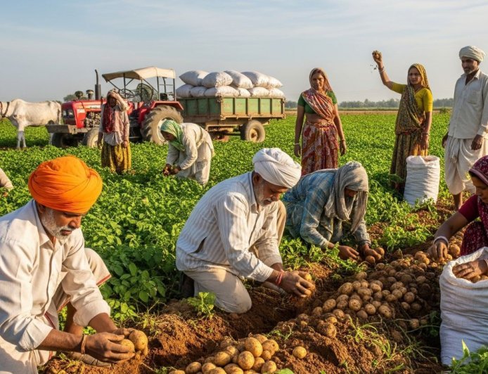 आलू की खेती में बढ़ी उपज और सुधरी मिट्टी, किसानों की पहली पसंद बना जायडेक्स का जैविक समाधान