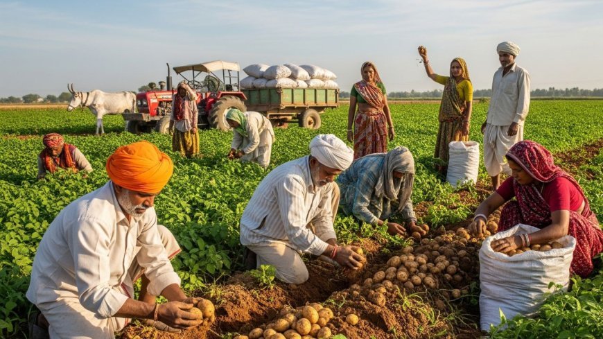 आलू की खेती में बढ़ी उपज और सुधरी मिट्टी, किसानों की पहली पसंद बना जायडेक्स का जैविक समाधान